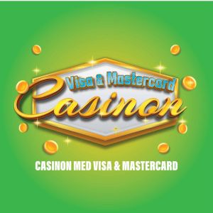 Casinon med Visa & Mastercard logo