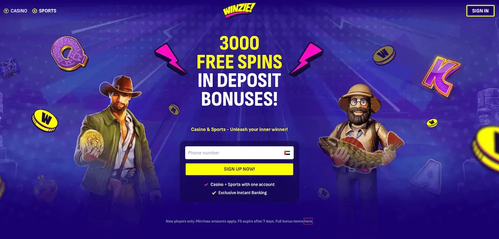 Winzie Casino Review