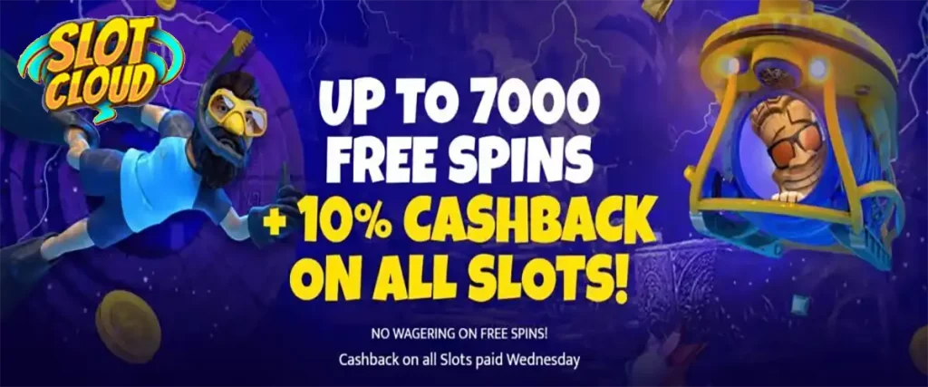 Slotcloud Casino Välkomstbonus