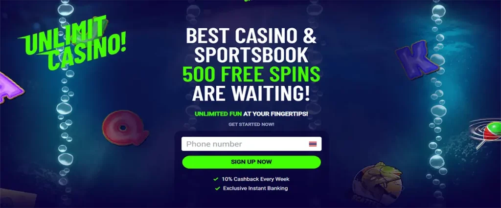 Sammanfattning av Unlimit Casino