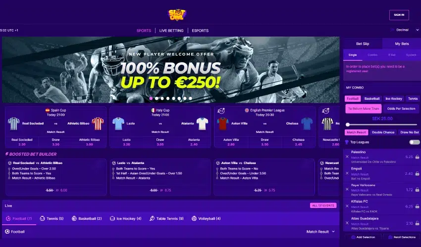 Slot owl casino betting. Slot owl sports I live betting I Esports. New Player welcome offer. 100% bonus up to €250! Sign in, decimal, Bet slip, my bets, single, combo, my combo, fooball, basketball, ice hockey, tennis, odds per selection, SEK 25.00. Match result, double chance, draw no bet, Top leagues.