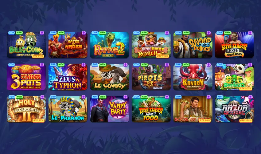 Gamble zen casino spelutbud. Top new, Bill coin 2, Mummy, RTP 99%, Top, New, Gates of Hades, Top New, Raptor 2, Double max, top, new, The dog house Royal hunt, RTP 118%, Top, new, Snoop dogs dollars, Top, new, Big bass boxing, Bonus round, Top, 3 China pots hold and win, Top, new, Zeus Typhon, Top, new, Le cowboy, Top, new, Pirots 3, Top, new, Kraken megaways, Top, Big Bamboo, RTP 120%, Top, New, Holy Grenade II, RTP 97%, Top, Le pharaoh, Top, New, Vampy Party, Top, new, Big Bass bonanza 1000, Top, Rich Wilde and the Book of Dead, RTP 96%, Top, Razor returns, RTP 106%.