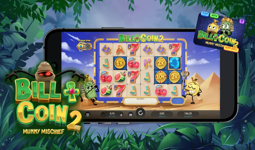 Gamble zen casino på mobilen. Bill + coin 2, Mummy mischief, Q, A, 7, Q, Q, 7, J, 1x, K, 2x, 7, J, 10x, 2x, 7, J, J, J, Top, New, Bill + Coin2, Mummy Mischief, RTP 99%.