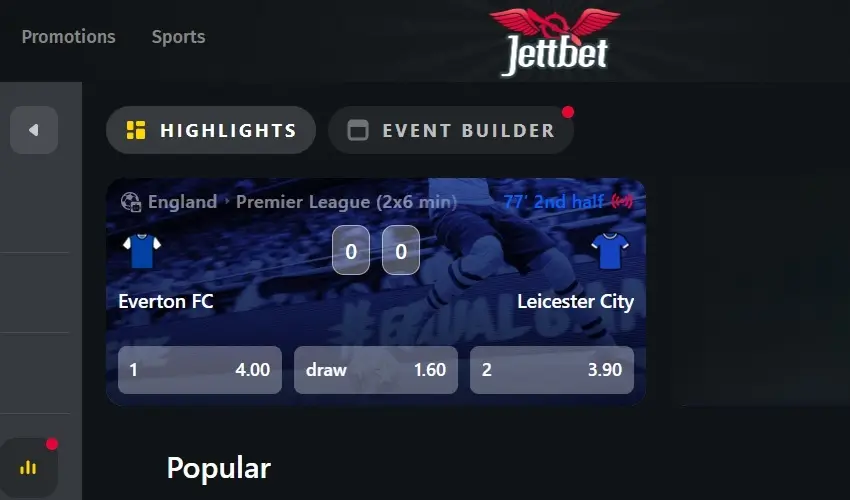 Jettbet casino