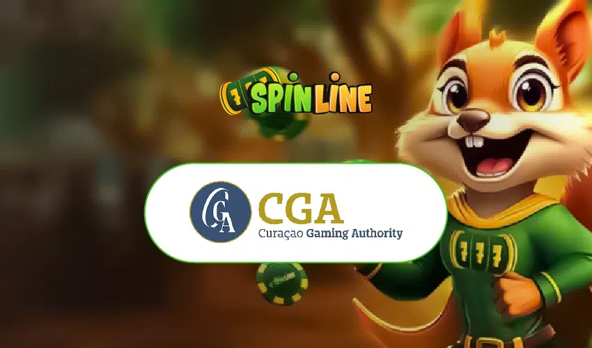 Spinline casino. CGA, Curacao Gaming Authority.