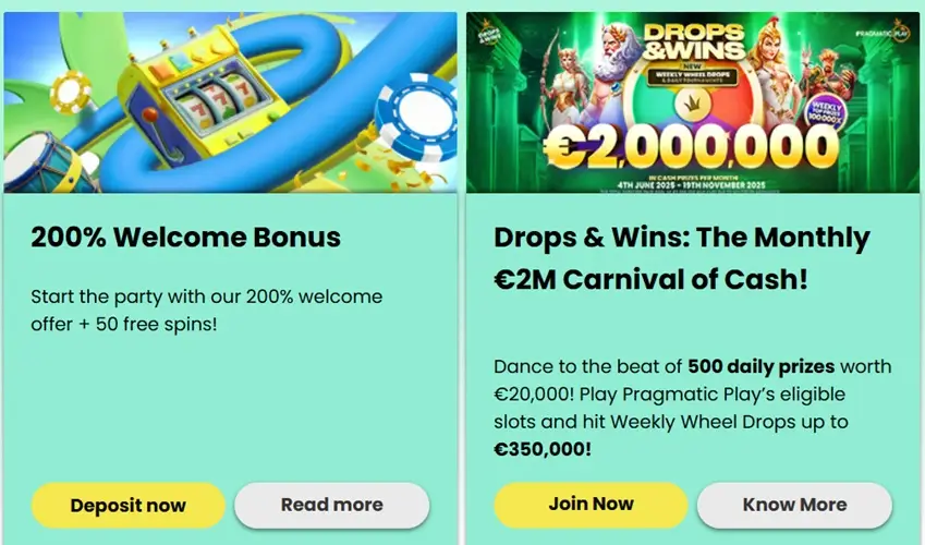 Samba slots casino