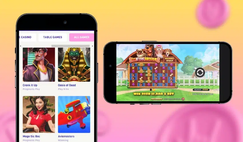 Lysti casino på mobilen. Table games, All games, Crank it up Pragmatic Play, Oasis of Dead Play n Go, Mega Sic Bac Pragmatic Play, Aviamasters BGaming, The Dog House, Win over 12,000 X Bet