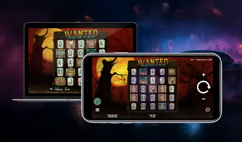 Turbowins casino i mobilen. Wanted Dead or a wild