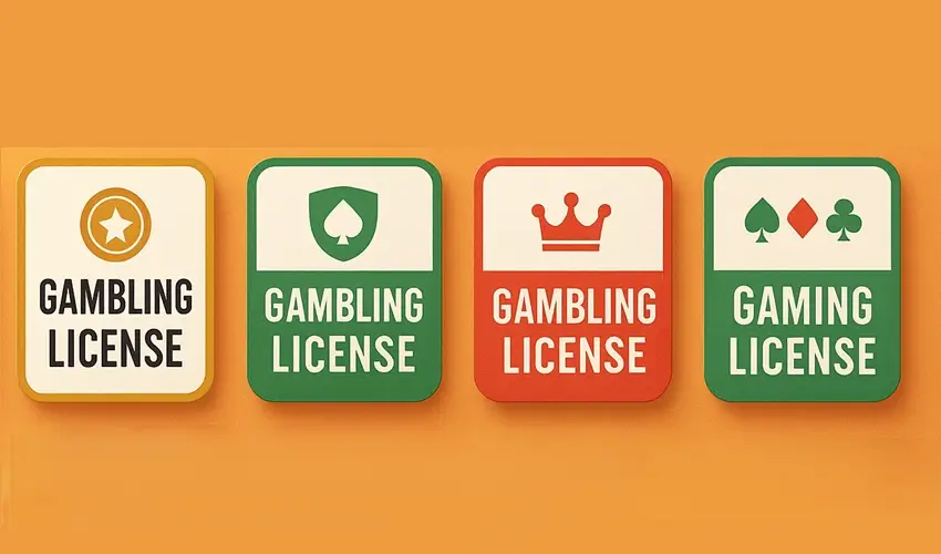 Olika casinon har olika spellicens